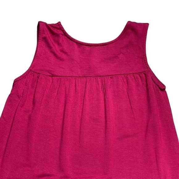 Chelsea & Theodore Magenta Sleeveless Casual Dress XS - Picture 4 of 7